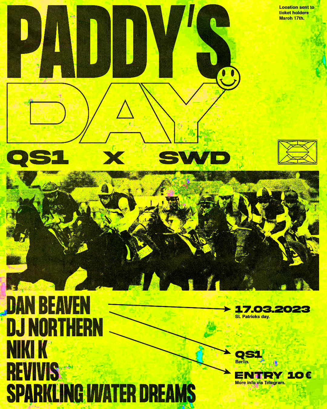 QS1 x SWD Paddys Day - Página frontal