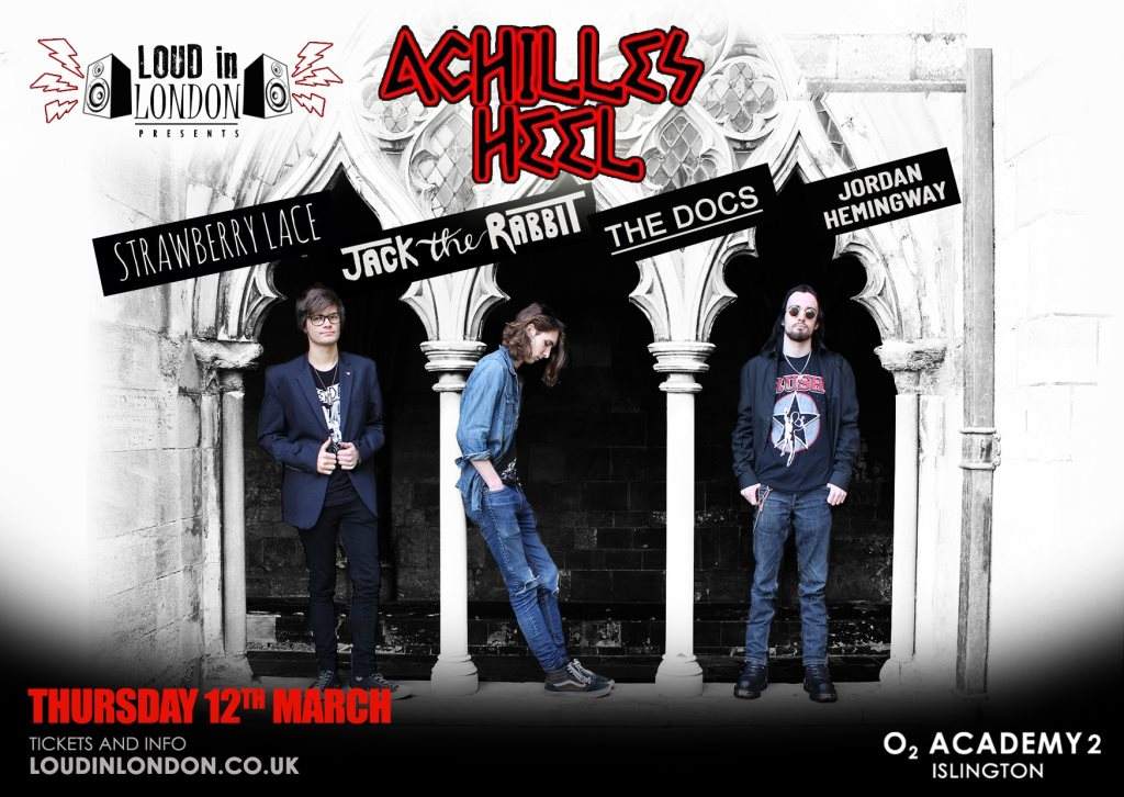 Achilles Heel - Loud in London presents - Página frontal