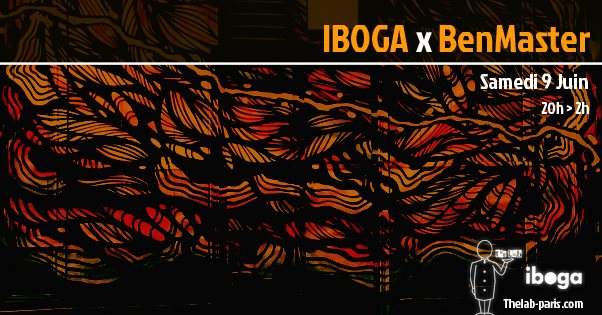 Iboga x BenMaster - フライヤー表