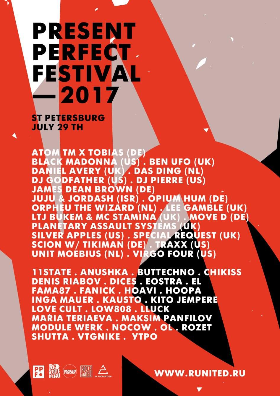 Present Perfect Festival 2017 - Página frontal