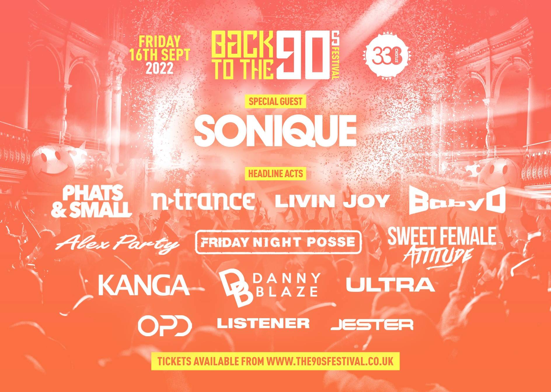 Back To The 90s Festival at Studio 338, London