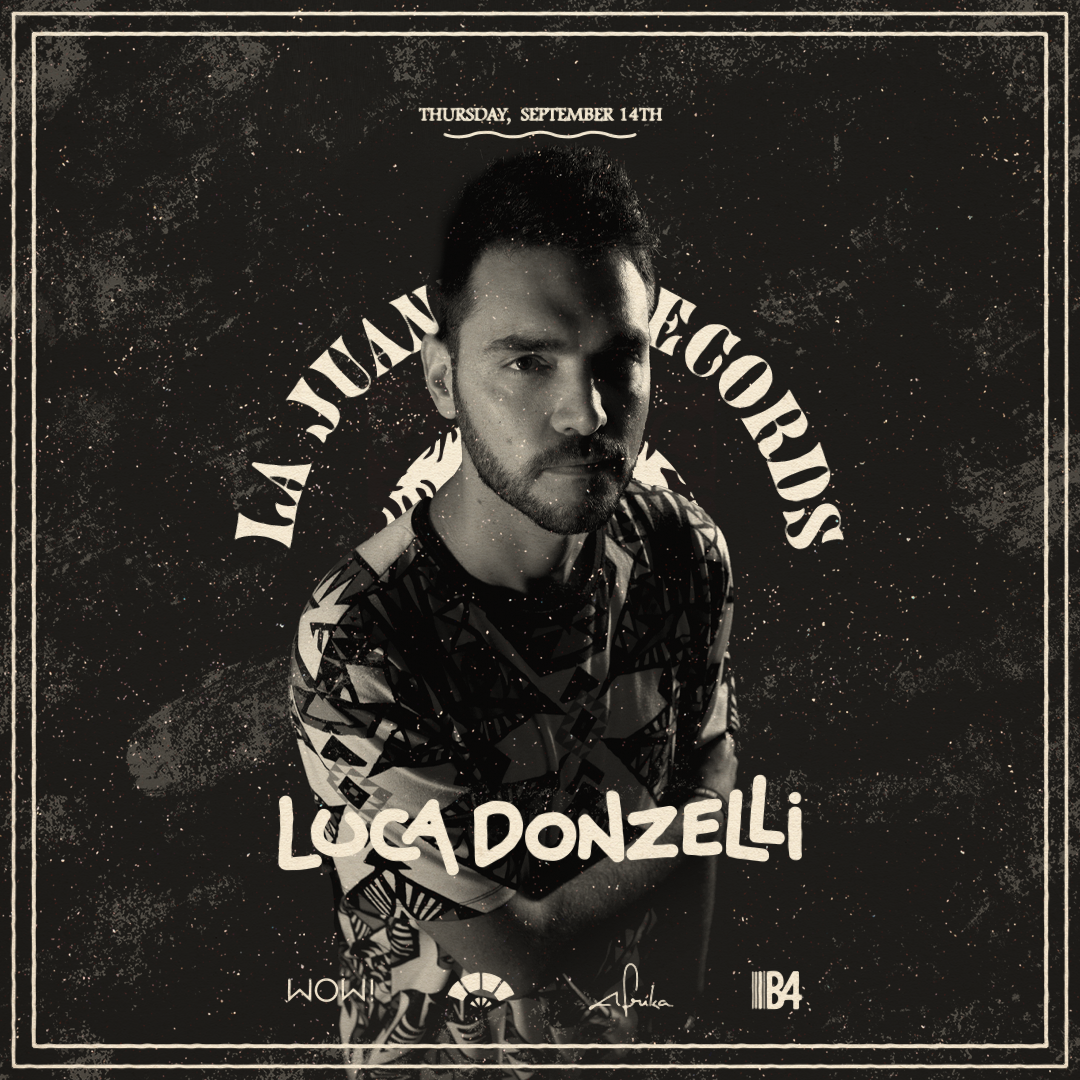 La Juanita Records @ Afrika Club feat. Luca Donzelli - 14/09/2023 - Página trasera