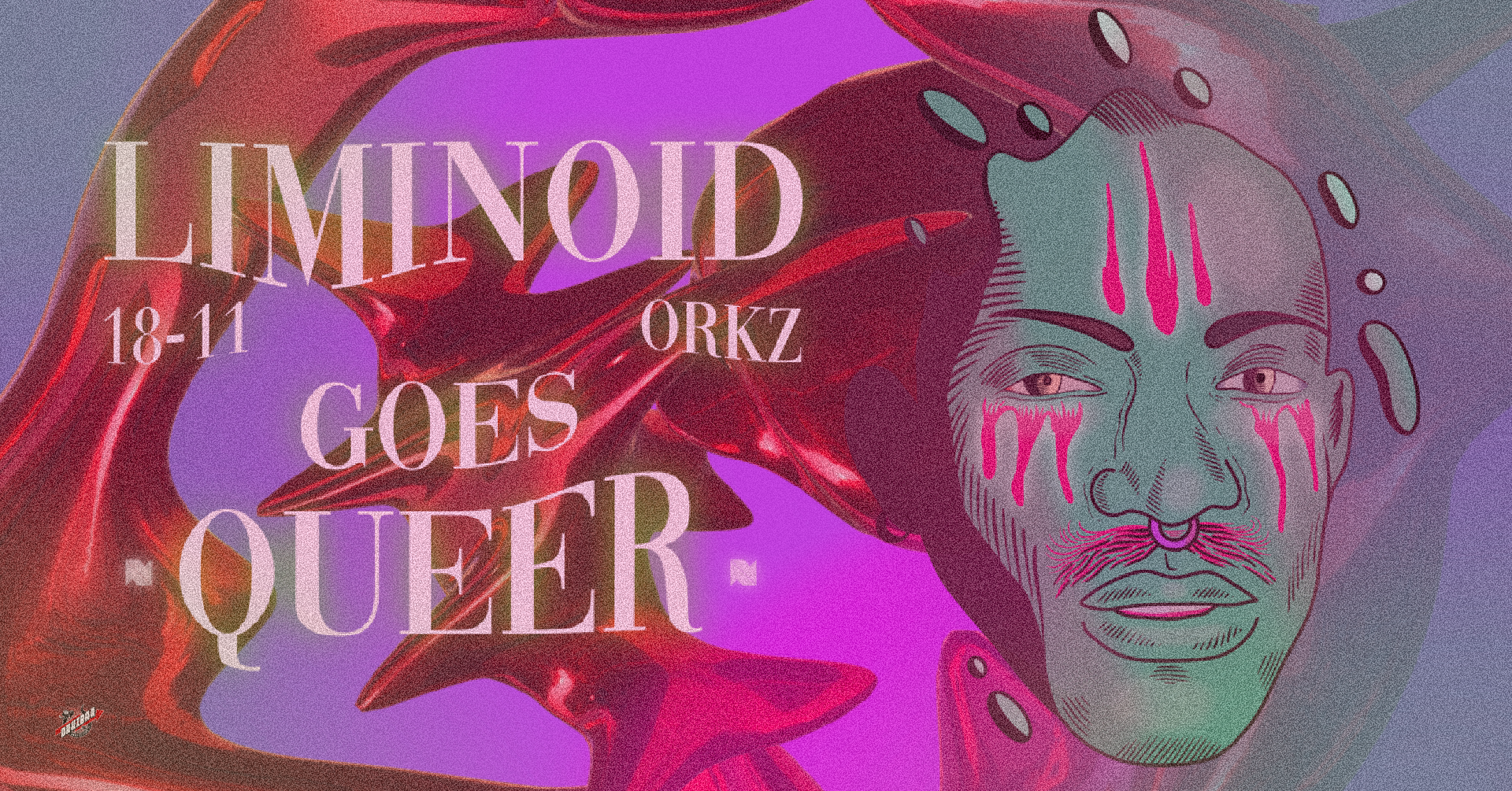 LIMINOID goes QUEER vol. 2 - フライヤー表