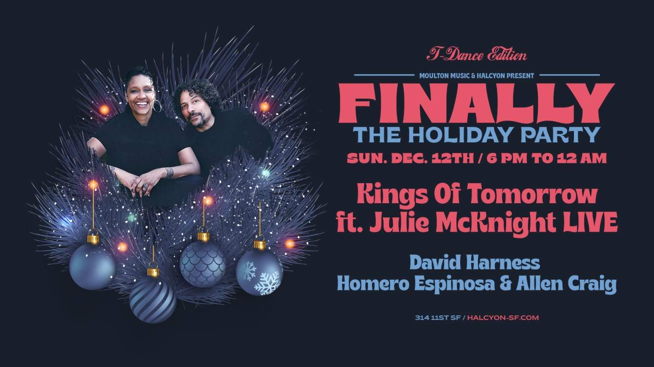 Kings Of Tomorrow: Finally Feat. Julie Mcknight (Live) - Página frontal