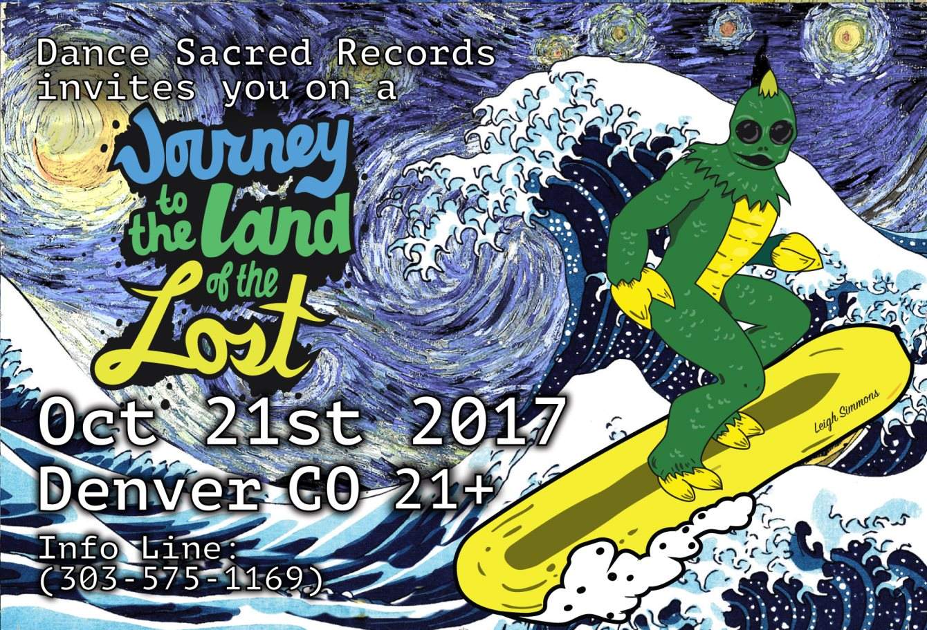 Journey to The Land of The Lost - フライヤー表
