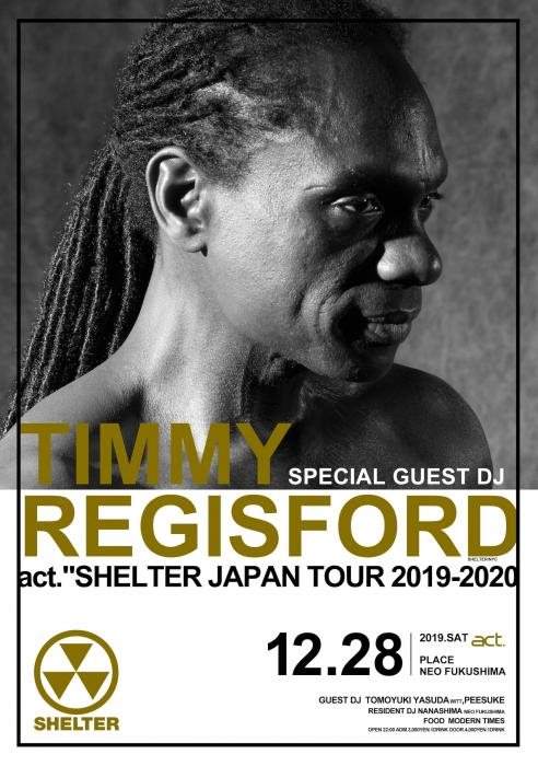 act. "Shelter Japan Tour 2019-2020" - フライヤー表