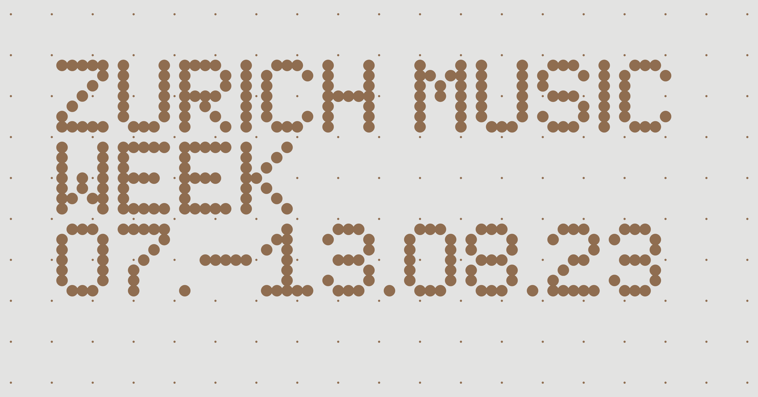 HEINZ MUSIC SHOWCASE at Charlatan - Zurich Music Week - フライヤー裏