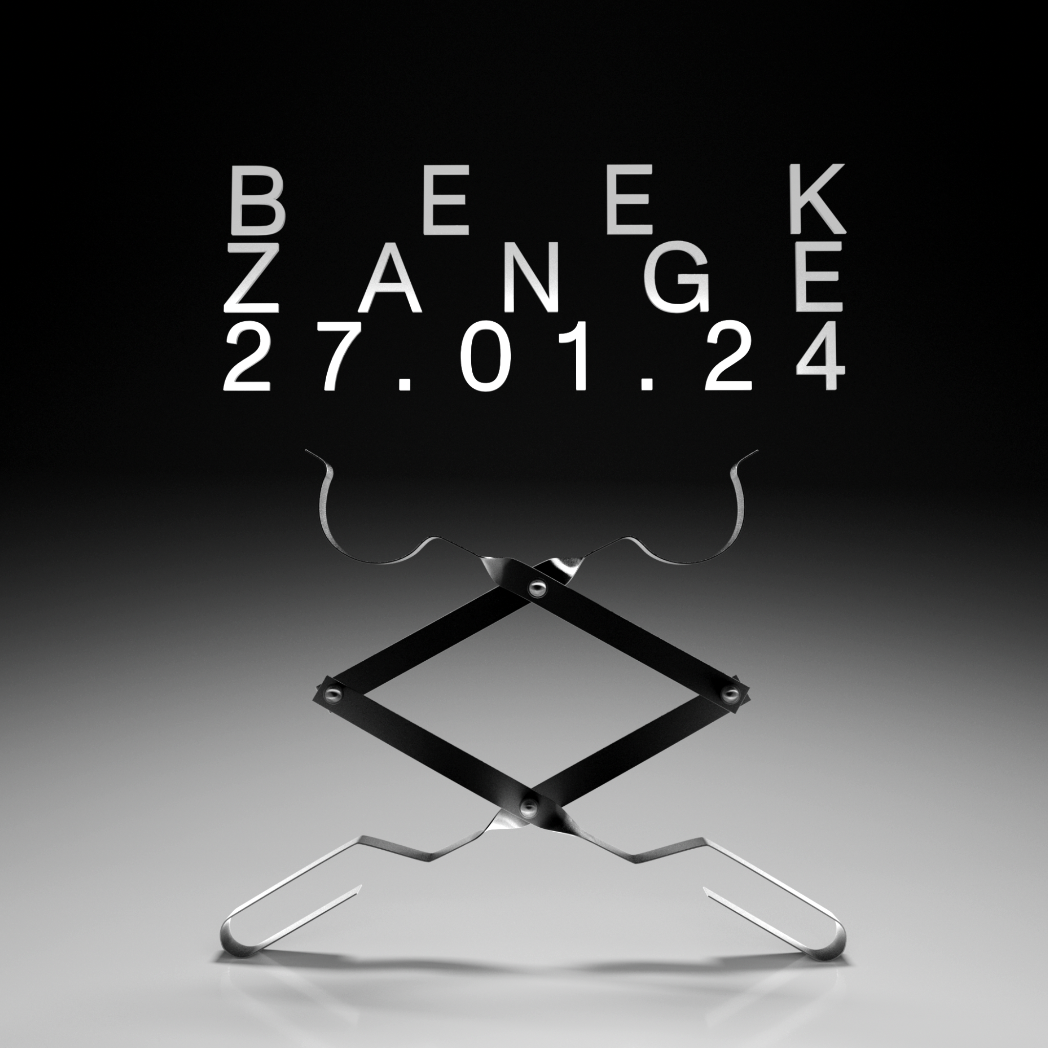 ZANGE X Beek with bdstf, Cassius Select - フライヤー裏
