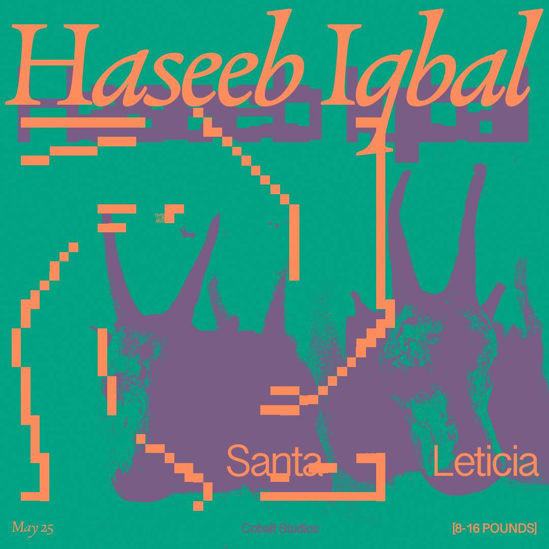 Haseeb Iqbal + Santa Leticia - Página frontal