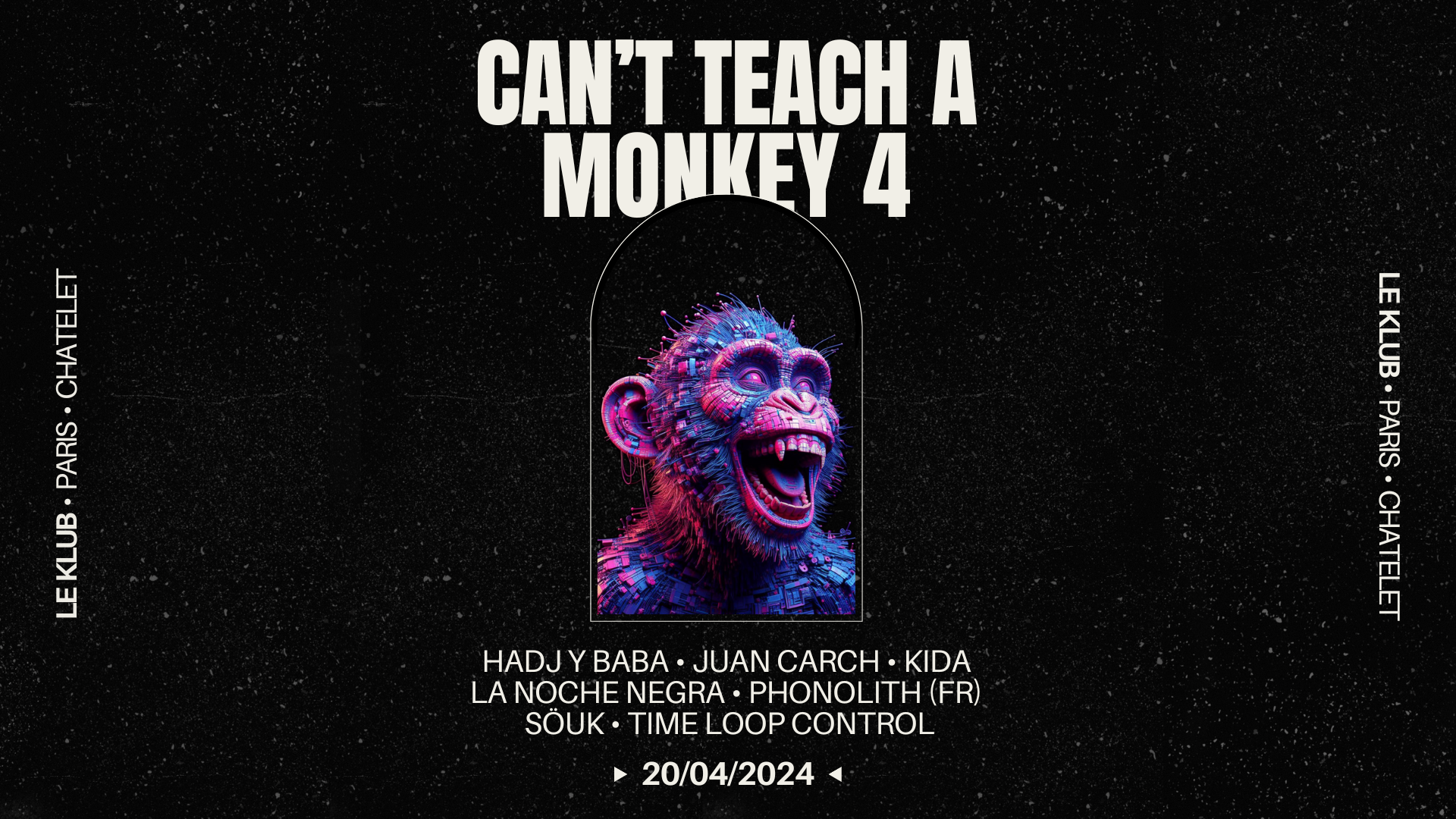 Can't Teach a Monkey IV - Página frontal