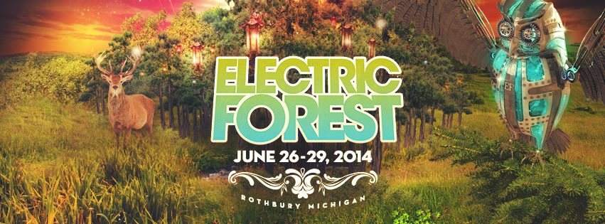 Electric Forest Music Festival - フライヤー表