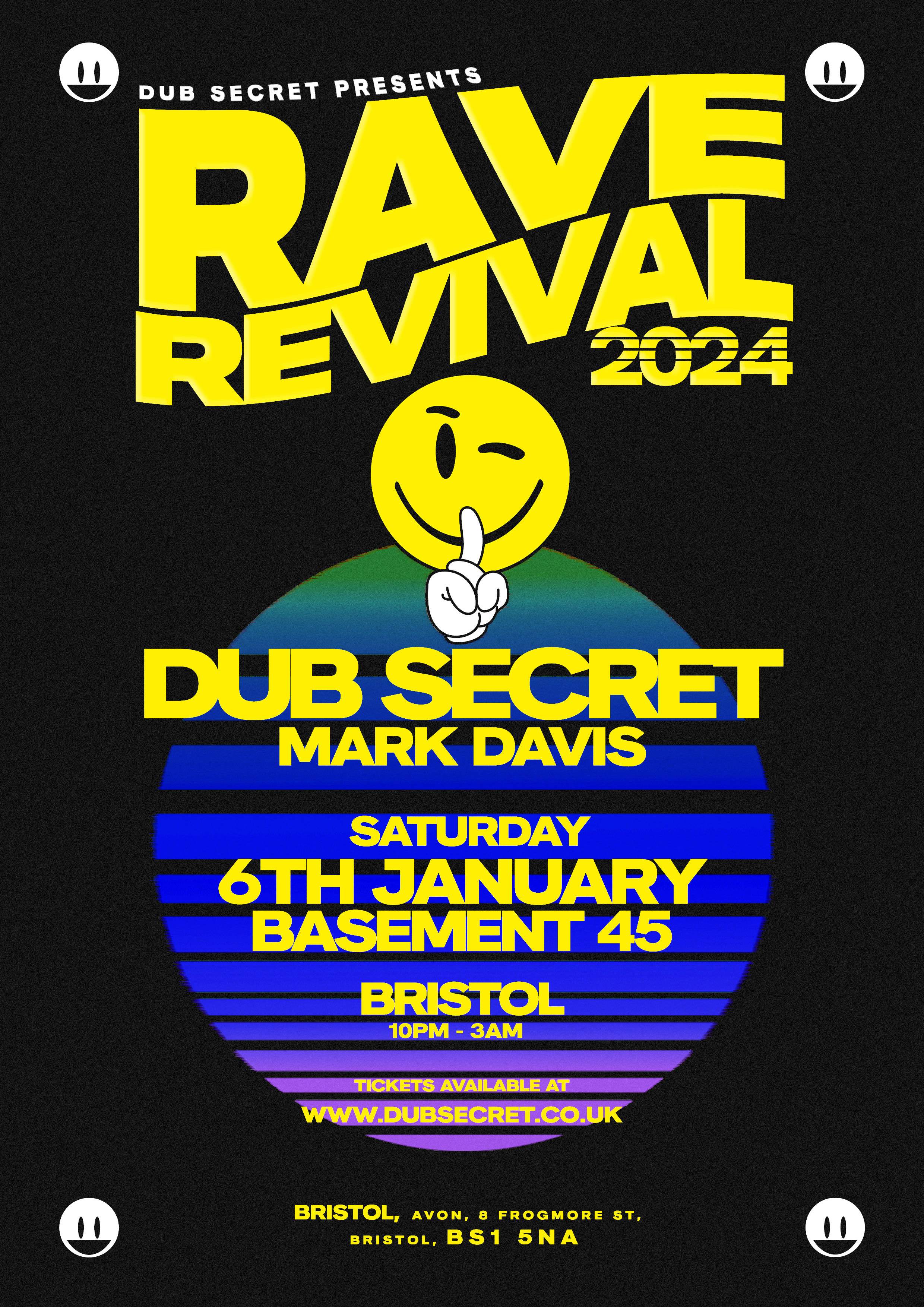Rave Revival Bristol - Página frontal