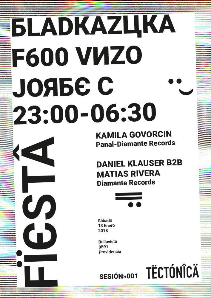 Tectónica Session - 9hrs Streaming Post Party - フライヤー表