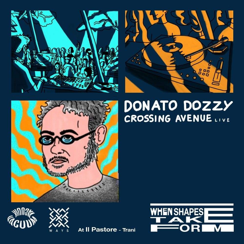 When Shapes Take Form with Donato Dozzy & Crossing Avenue Live - Página frontal