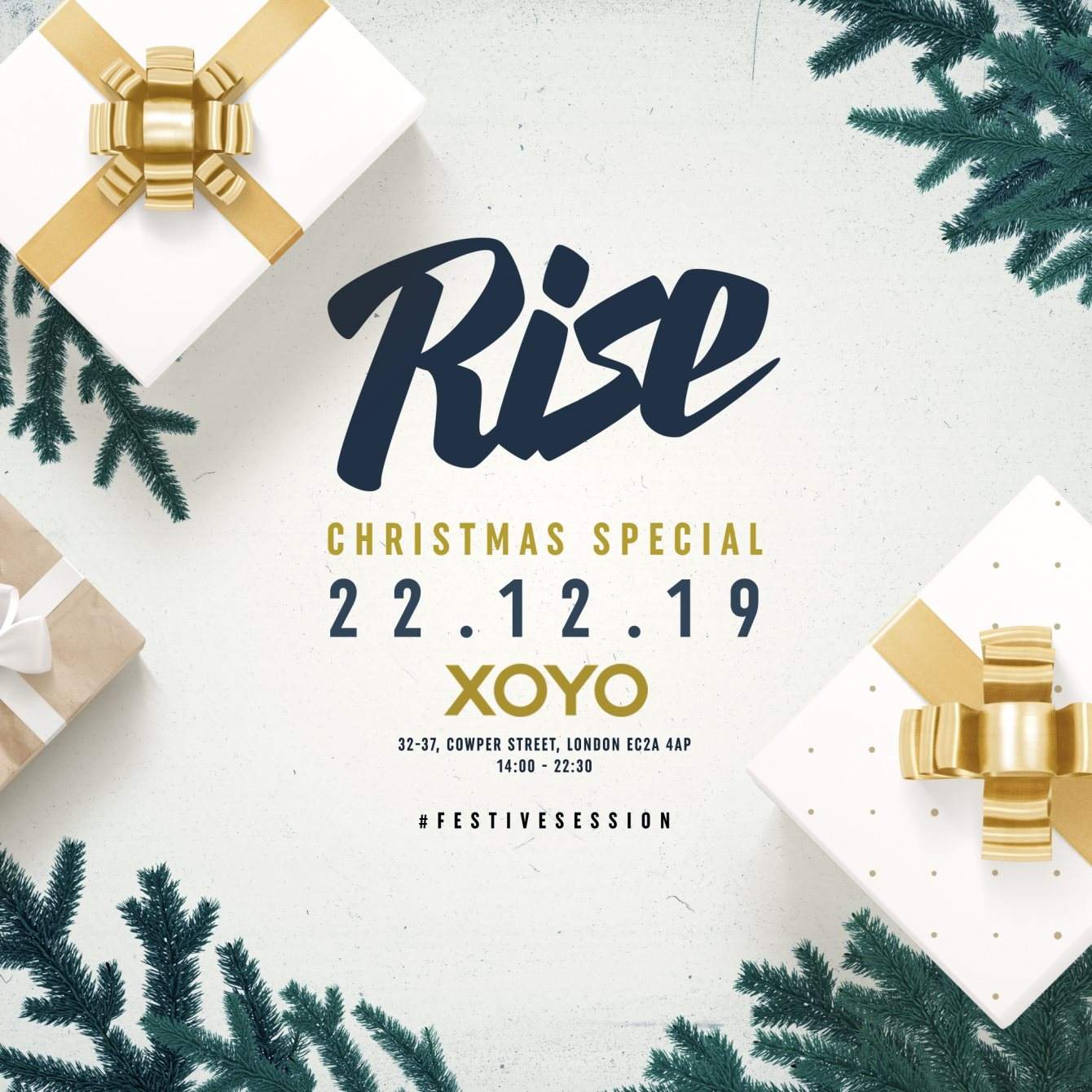 Rise: Christmas Special w Anëk - フライヤー表