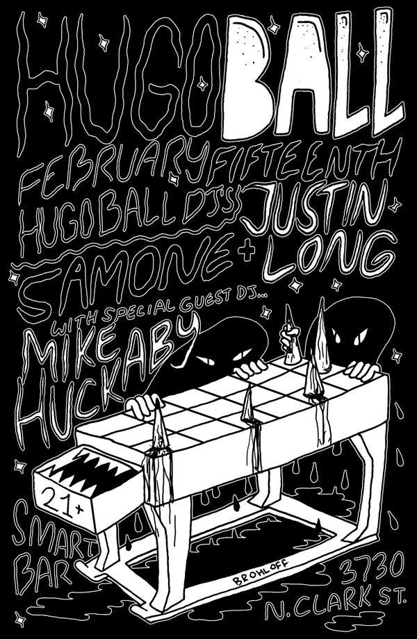 Hugo Ball with Justin Long / Samone / Special Guest Mike Huckaby - Página frontal