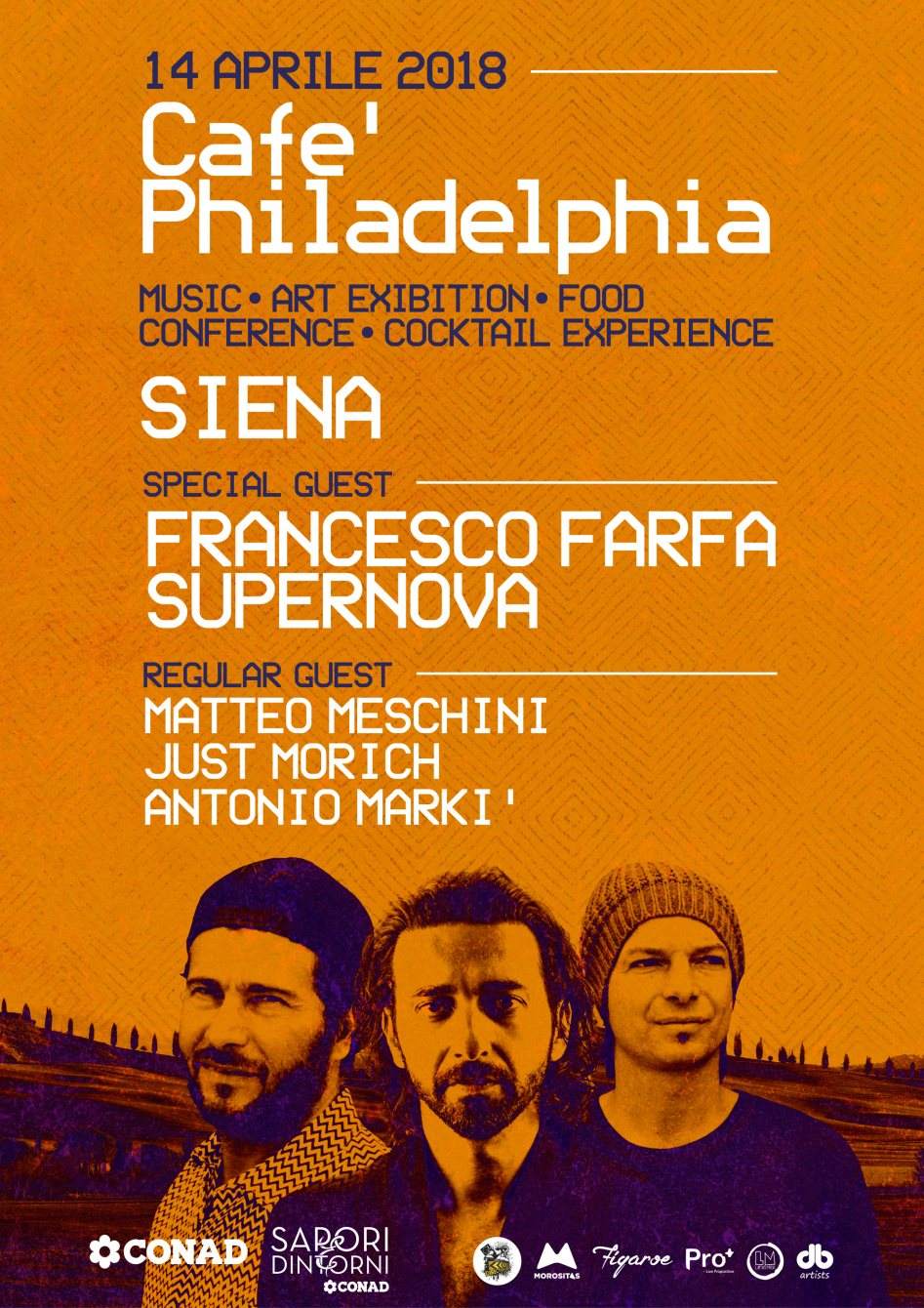 Cafè Philadelphia - Francesco Farfa - Supernova - Página trasera