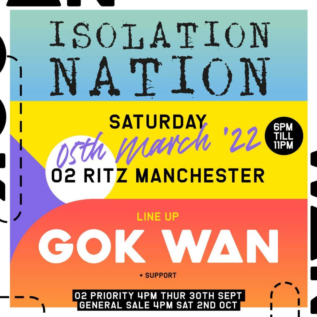 Gok Wan presents Isolation Nation - Página frontal
