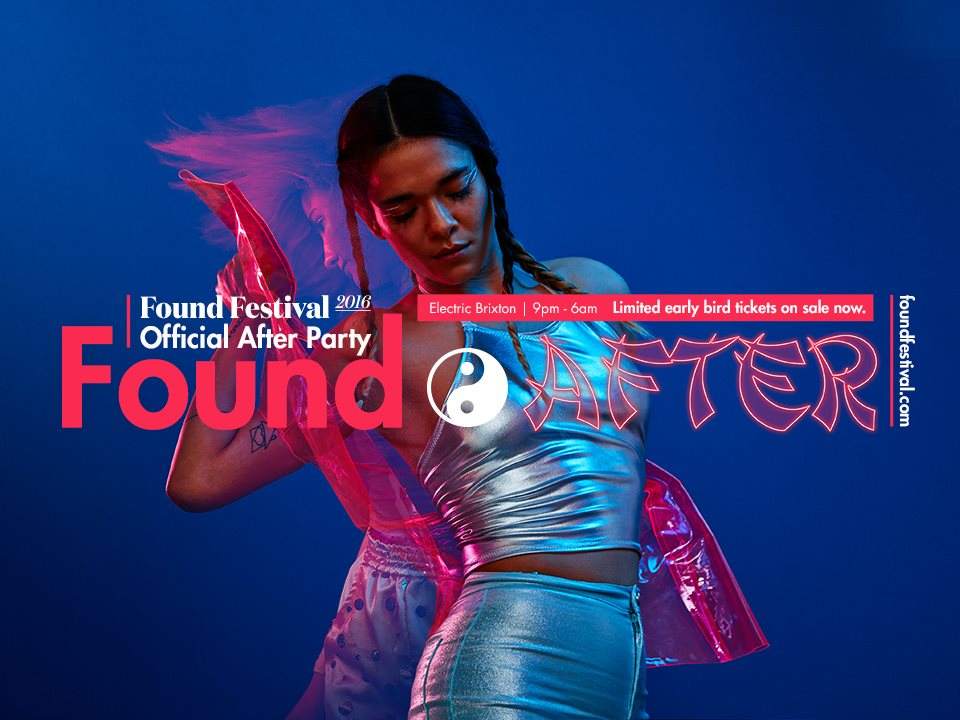 Found: After - Found Festival 2016 Official After Party - Página frontal