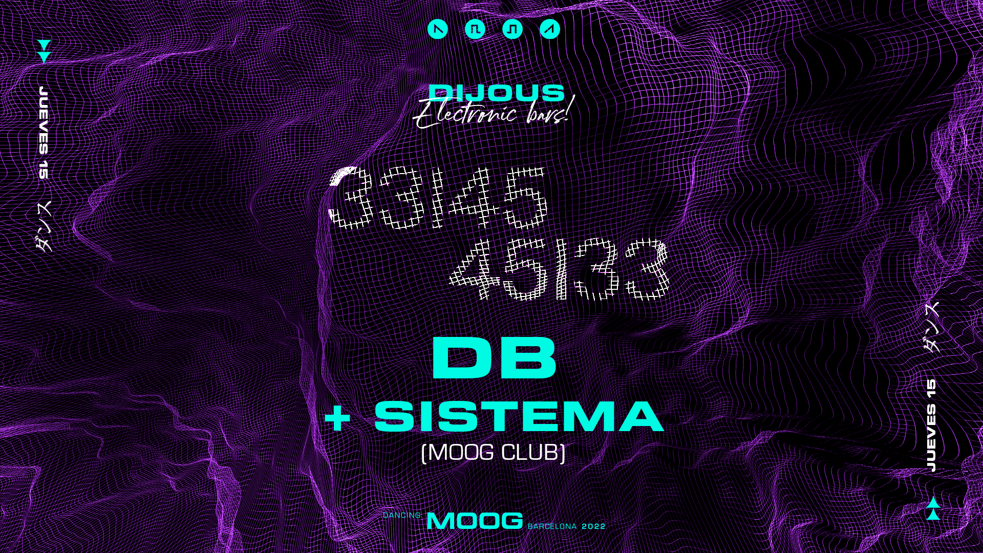 Electronic Bars The Void JERRY DANDRIGE at Moog Club, Barcelona