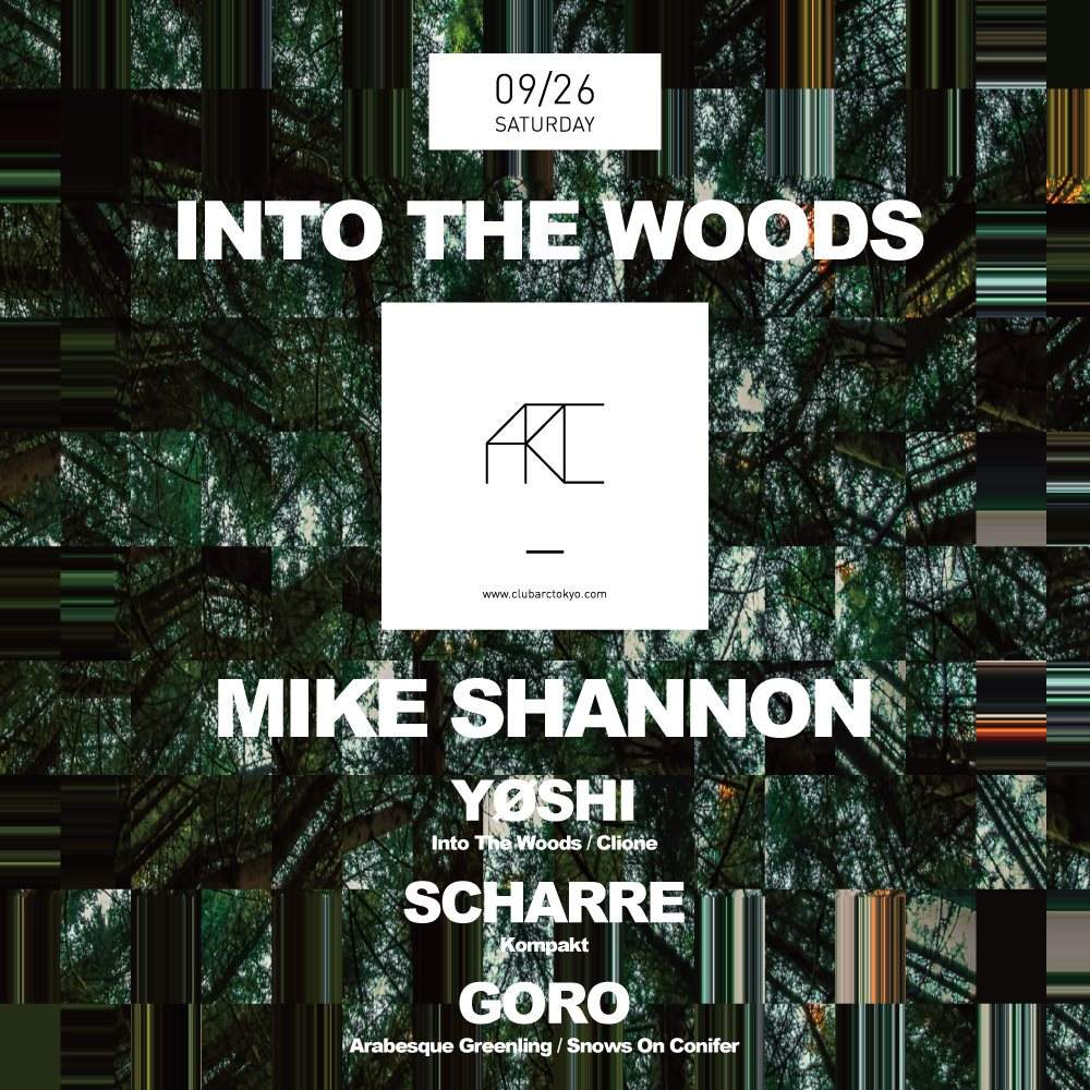 Into The Woods vol.5 Feat. Mike Shannon - フライヤー表