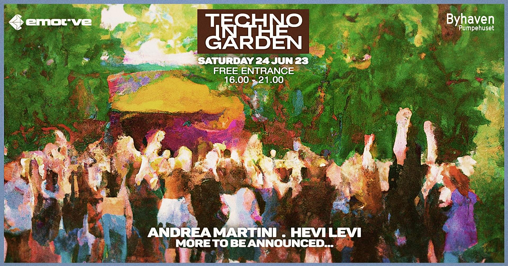 Techno In The Garden '23 - Página frontal