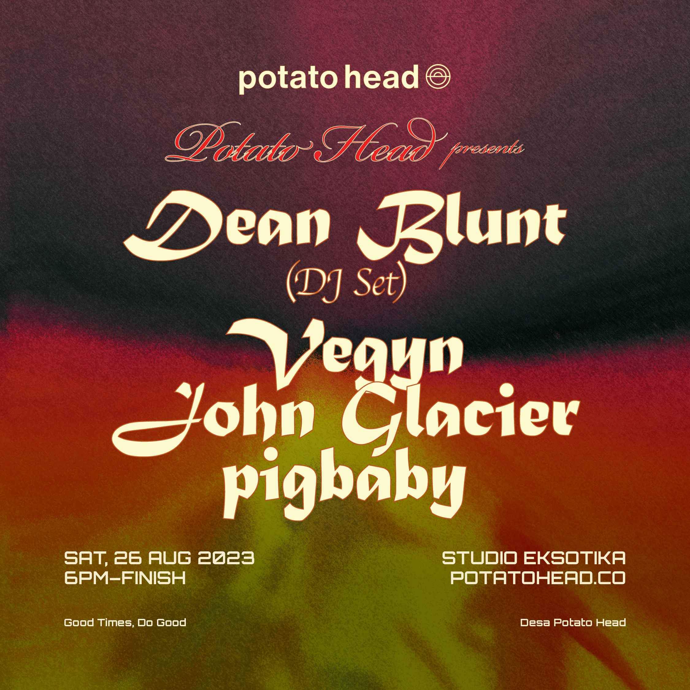 potato head presents: Dean Blunt (dj set), Vegyn and many more - Página frontal