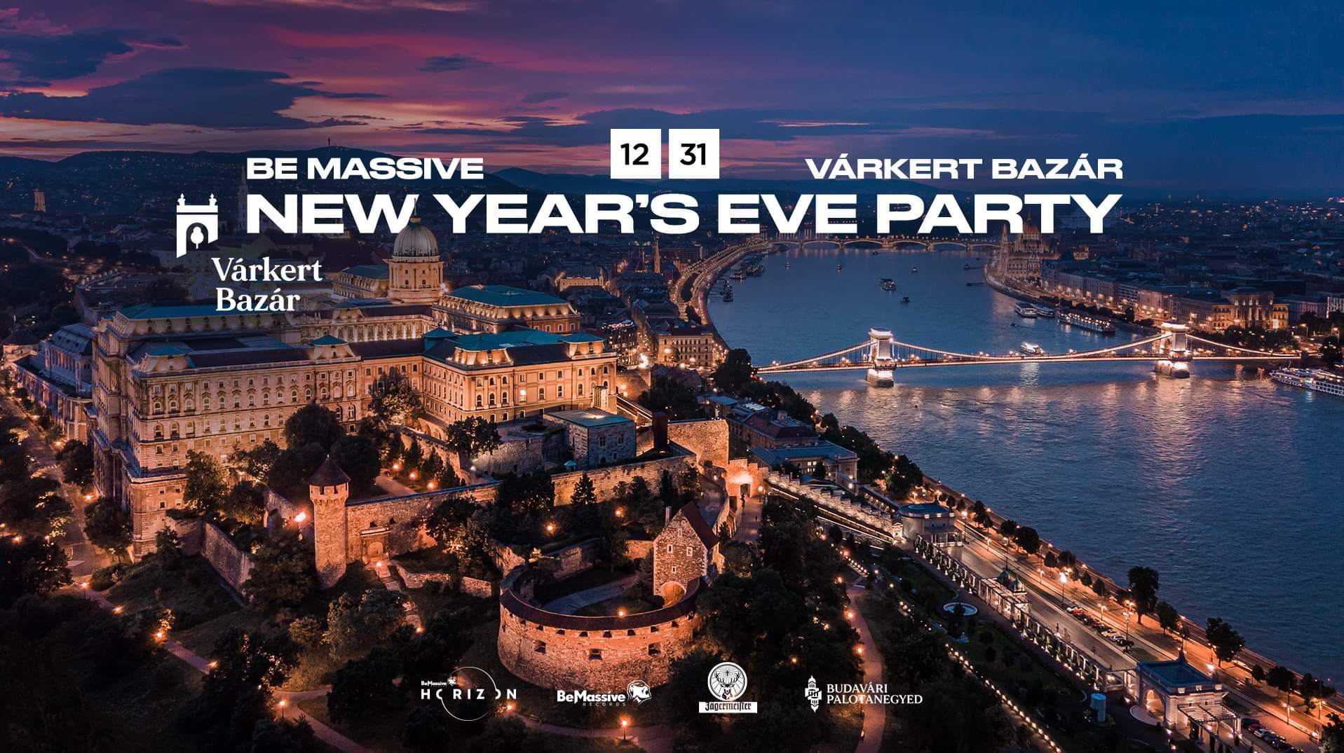 Be Massive Szilveszter - New Year's Eve Party - フライヤー表