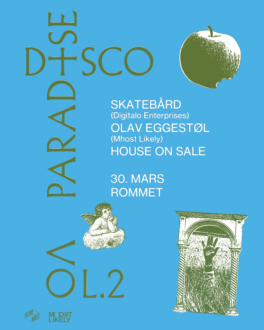 Disco Paradiso vol. 2 - フライヤー表