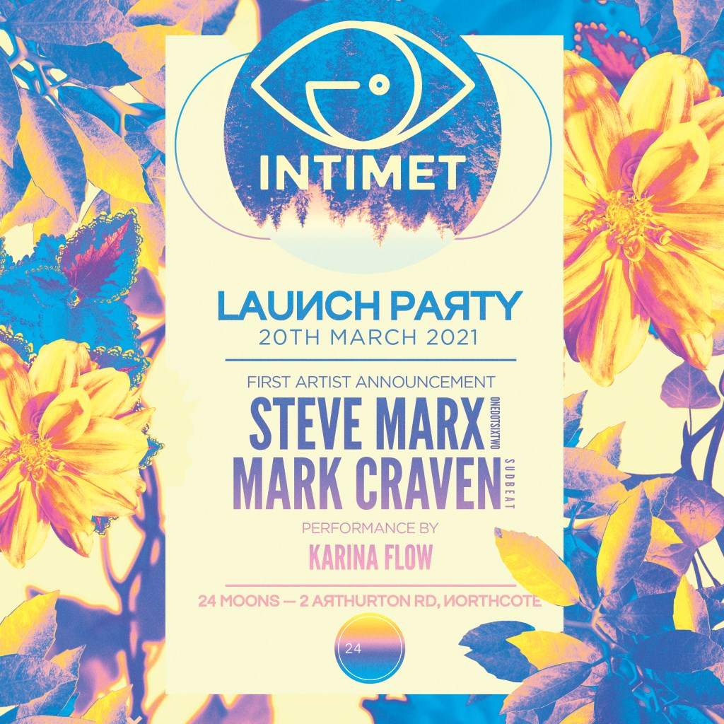 Steve Marx & Mark Craven - Intimet Launch  - フライヤー裏