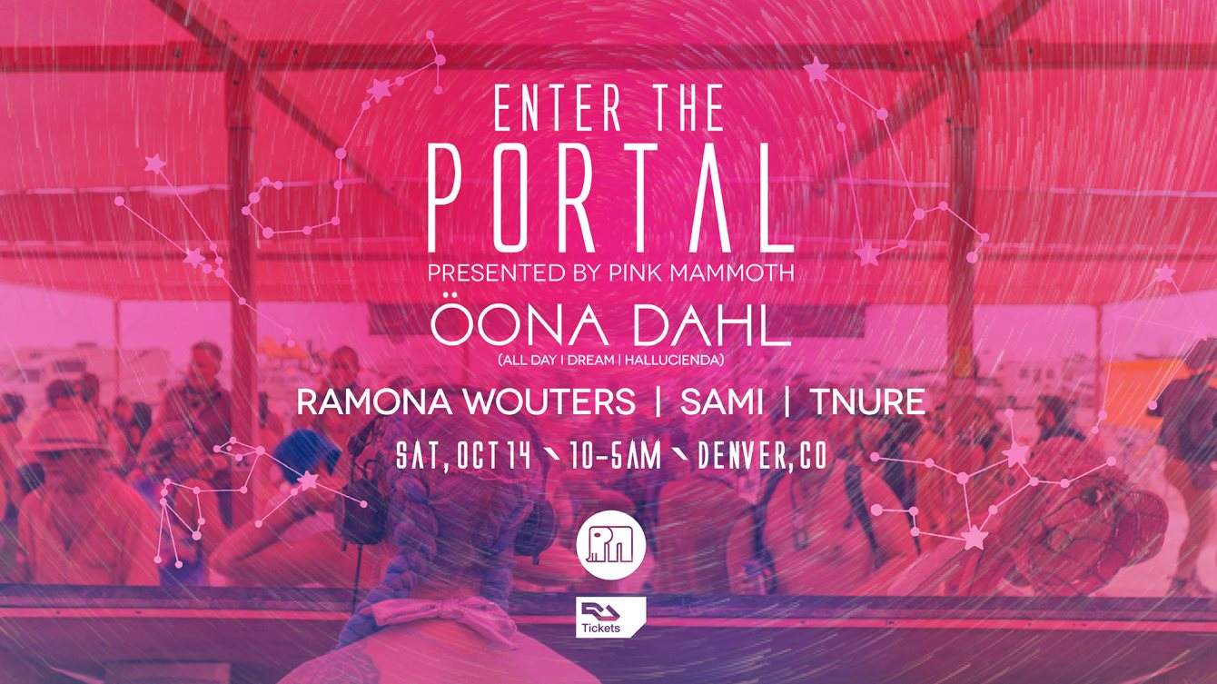 Pink Mammoth presents: Portal with Öona Dahl - Página frontal