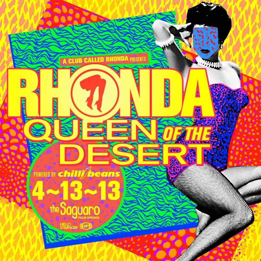 Rhonda, Queen OF The Desert - Página frontal