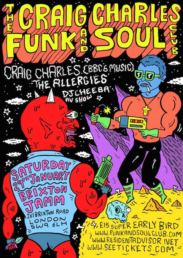 Craig Charles Funk & Soul Club - Página frontal