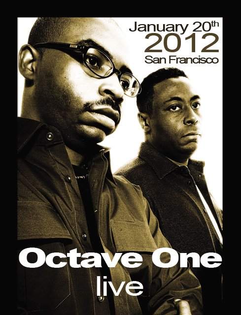 Octave One - Live - Página frontal