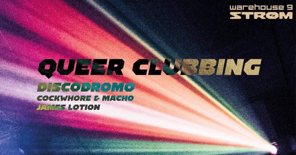 Queer Clubbing - フライヤー表