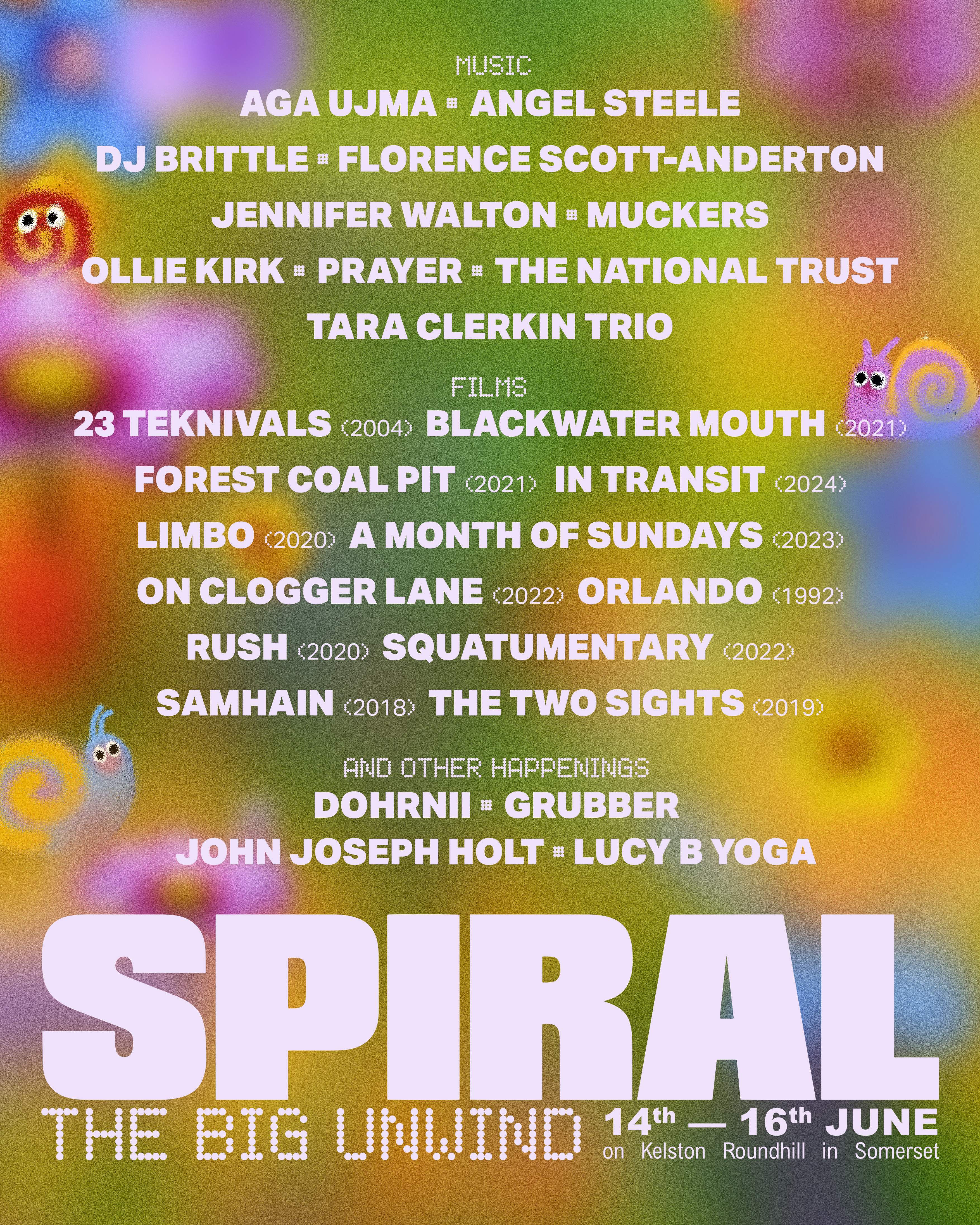 Spiral: The Big Unwind - フライヤー表
