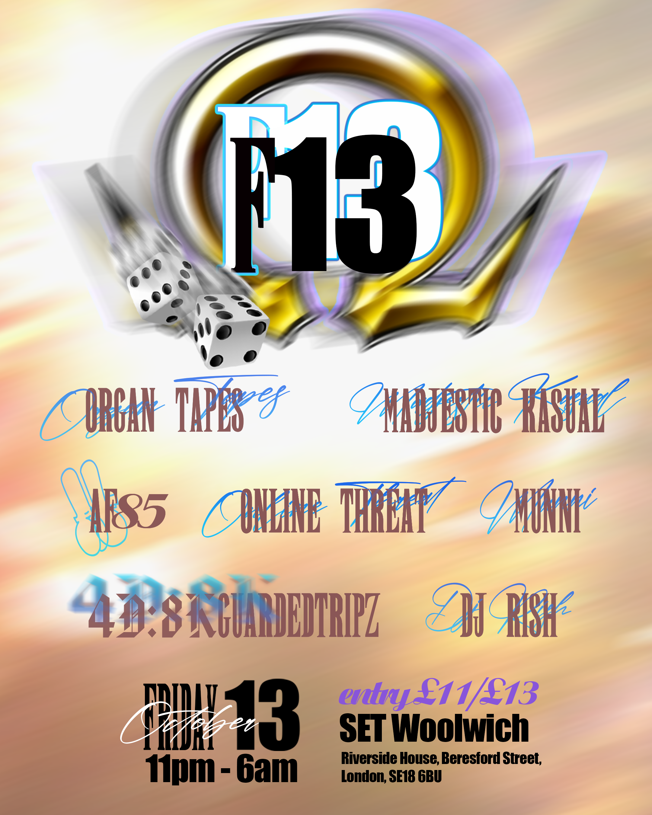 F13 at SET Vault, London
