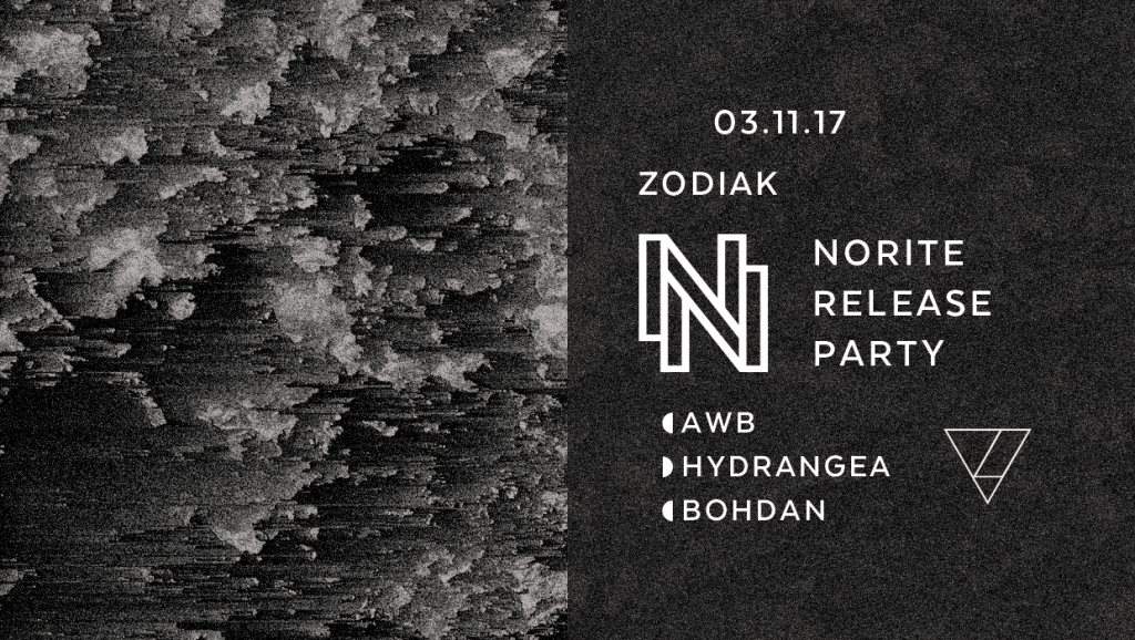 Norite Release Party with AWB, Hydrangea, Bohdan - Página frontal