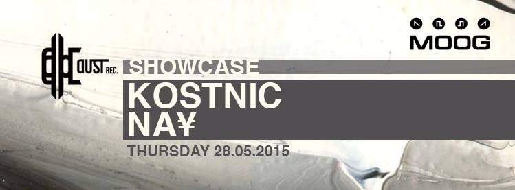 Dust REC. Showcase: Kostnic + NA¥ - フライヤー表
