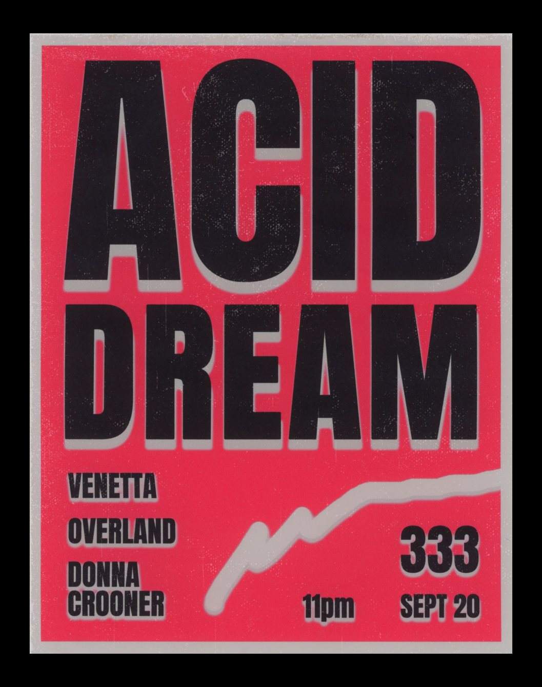 Acid Dream w Overland, Venetta & Donna Crooner - Página frontal