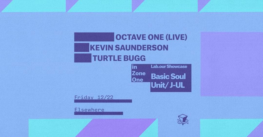 Octave One (Live), Kevin Saunderson, Basic Soul Unit, More - Página frontal