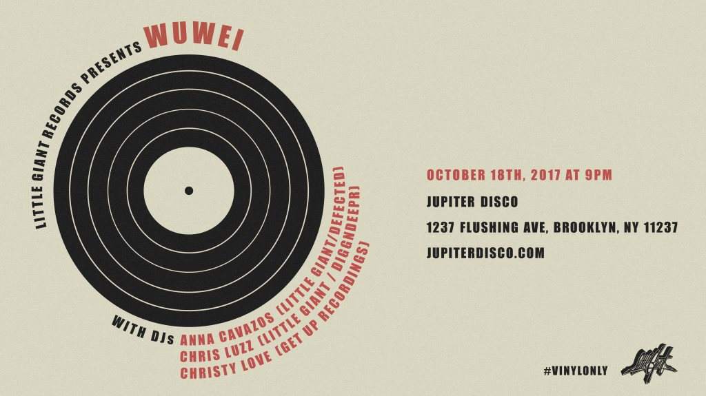 Little Giant Records presents: Wu Wei w/ Anna Cavazos / Chris Luzz / Christy Love - Página frontal