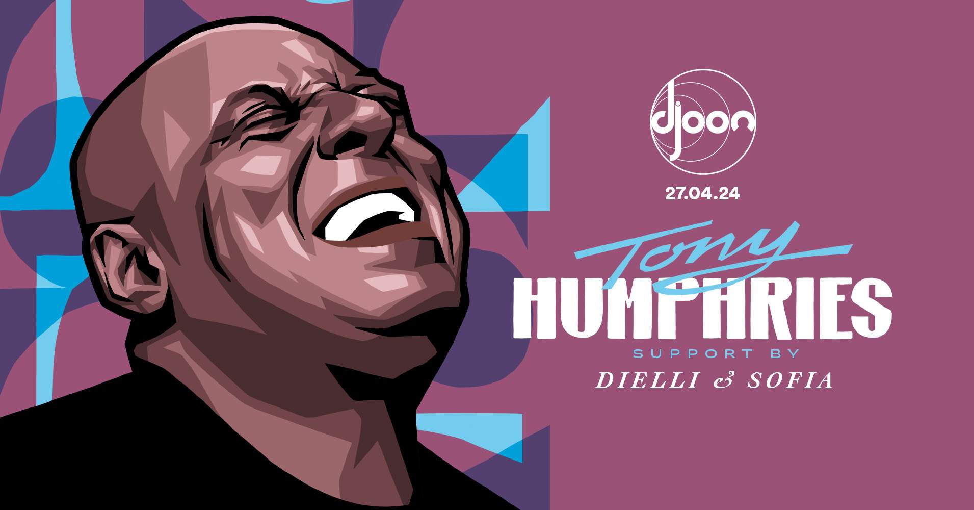 Tony Humphries support by Dielli & Sofia - Página frontal
