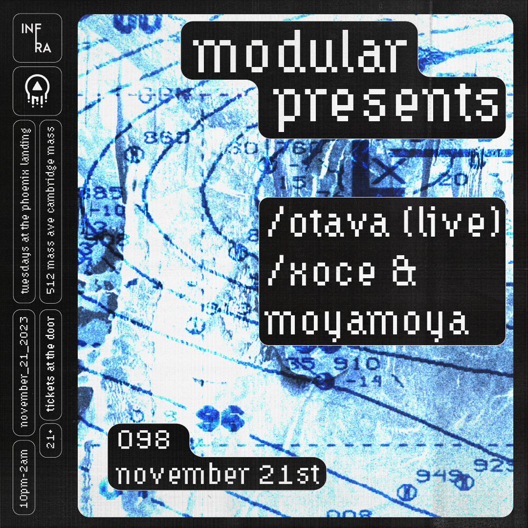 Modular - 098 - feat. Otava (live) - Página frontal