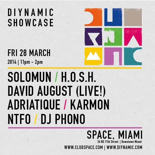 Solomun presents Diynamic Showcase - Página frontal