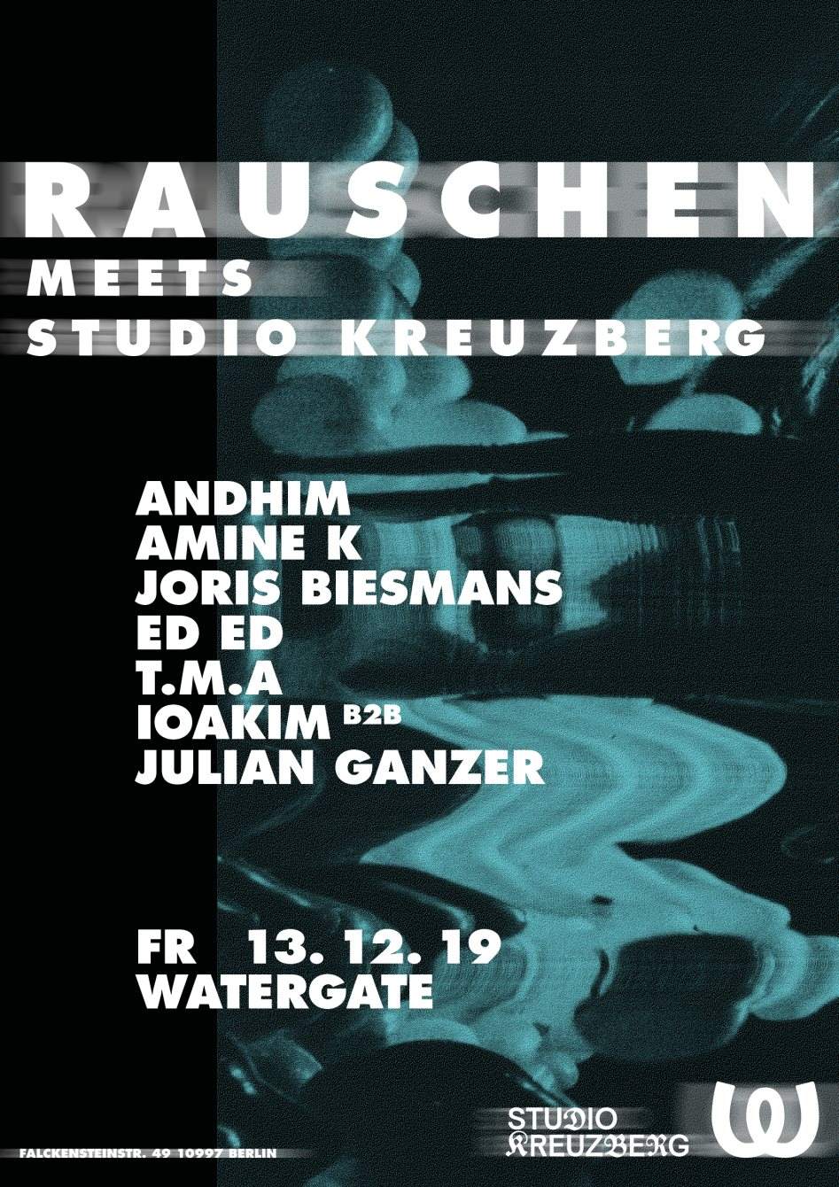 Rauschen x Studio Kreuzberg with Andhim, Amine K, Joris Biesmans, Ed Ed, T.M.A and More - Página frontal