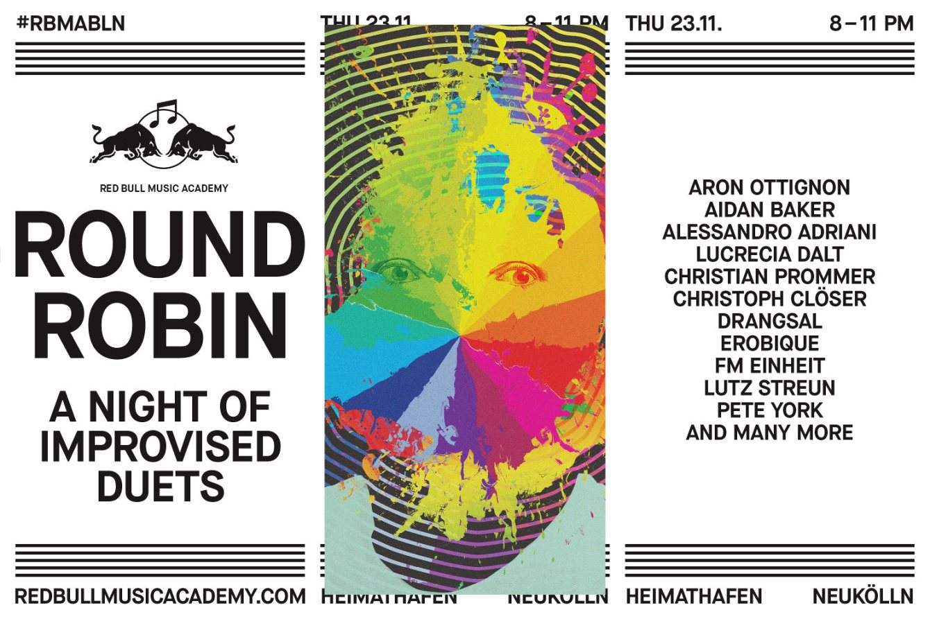 RBMA presents Round Robin: A Night of Improvised Duets - フライヤー表