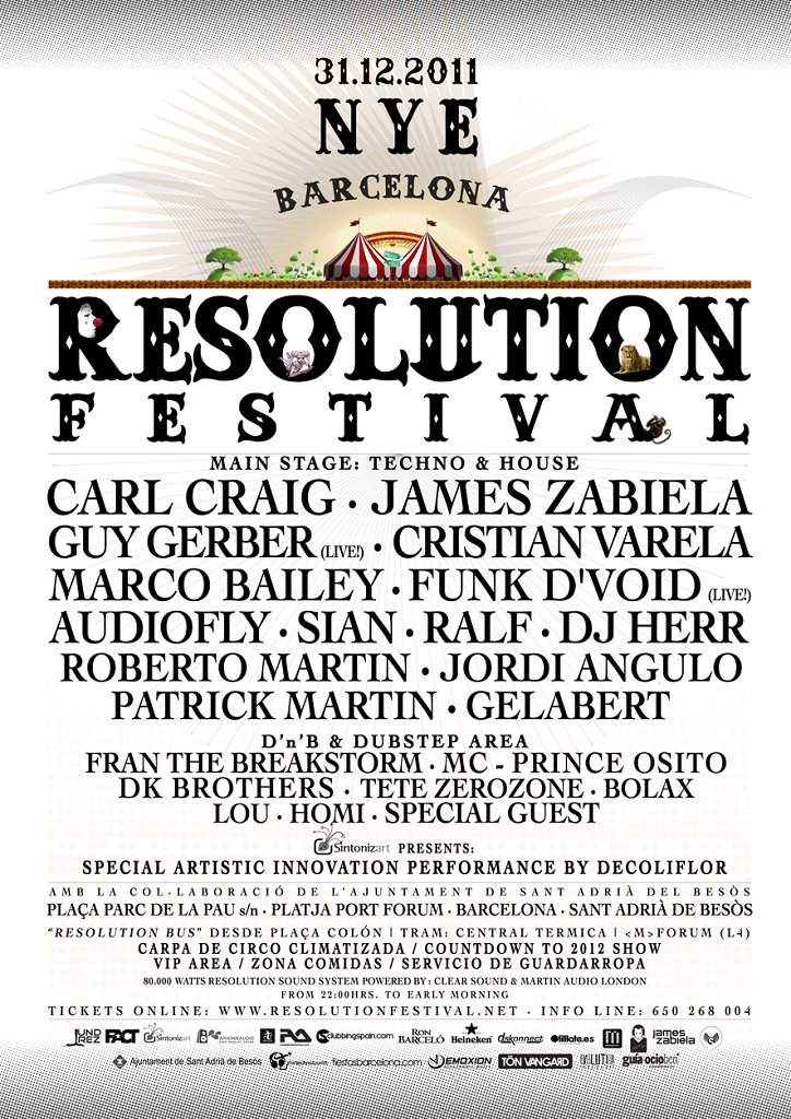 Fact Bcn presents: Nye Resolution Festival - Página frontal