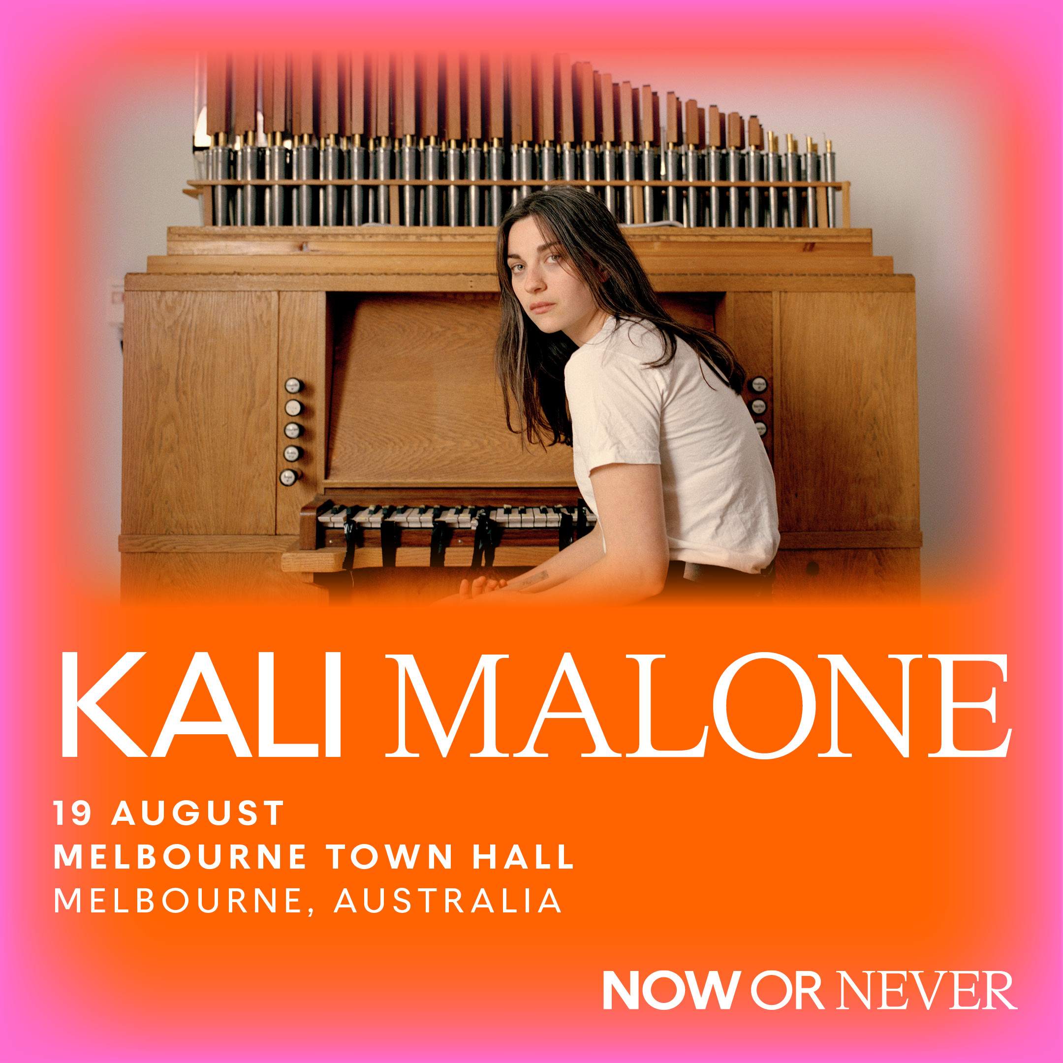 Kali Malone x Grand Organ + MESS Synthesiser Orchestra led by STATHIS//DAVEY//KIM - フライヤー表