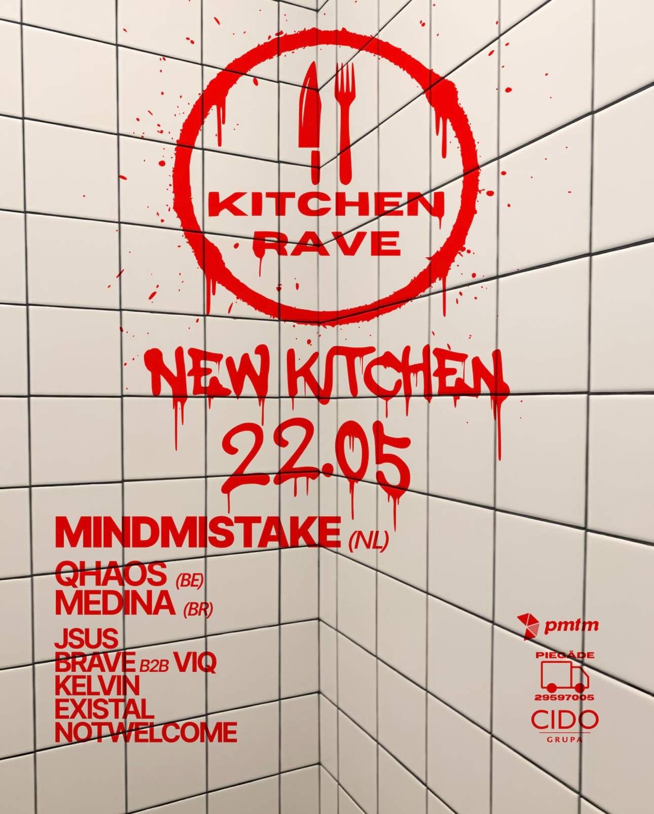 KITCHEN RAVE Vol. 5 - 'New Kitchen' at TBA - Kroņu iela 23B, Riga ...